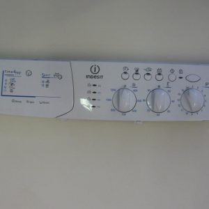 FRONTALE PER LAVATRICE INDESIT WIXL125   COMPLETO DI SCHEDA COMANDI