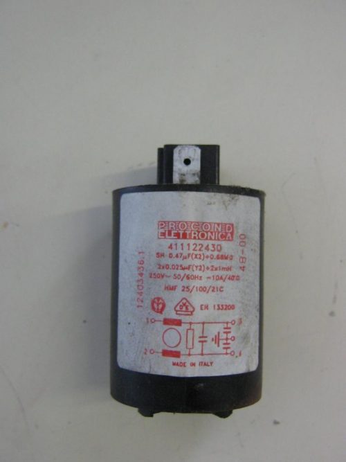 Condensatore lavatrice Zoppas P65E cod 411122430