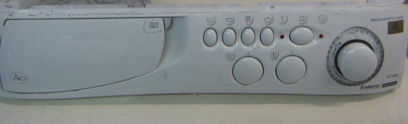 FRONTALE PER LAVATRICE ARISTON ALS89   MARGHERITA 2000   COMPLETO DI SCHEDA COMANDI E TIMER