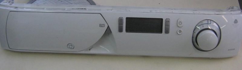 FRONTALE PER LAVATRICE ARISTON AVSD88   COMPLETO DI SCHEDA COMANDI