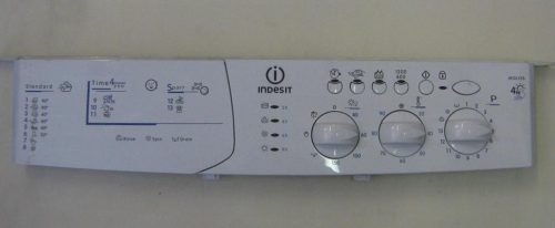 FRONTALE PER LAVATRICE INDESIT WIDL126   COMPLETO DI SCHEDA COMANDI