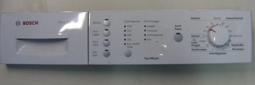 FRONTALE PER LAVATRICE BOSCH MAXX 7   COMPLETO DI SCHEDA COMANDI