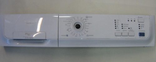 0150 -- 000 (165) FRONTALE PER LAVATRICE REX RWP12075W COMPLETO DI SCHEDA COMANDI SENZA MANOPOLA E SELETTORE