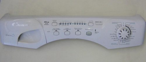 FRONTALE PER LAVATRICE CANDY GO 85-01   COMPLETO DI SCHEDA COMANDI   SENZA TIMER