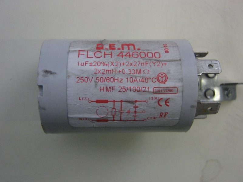 Condensatore lavatrice Candy GO 85-01 cod FLCH446000