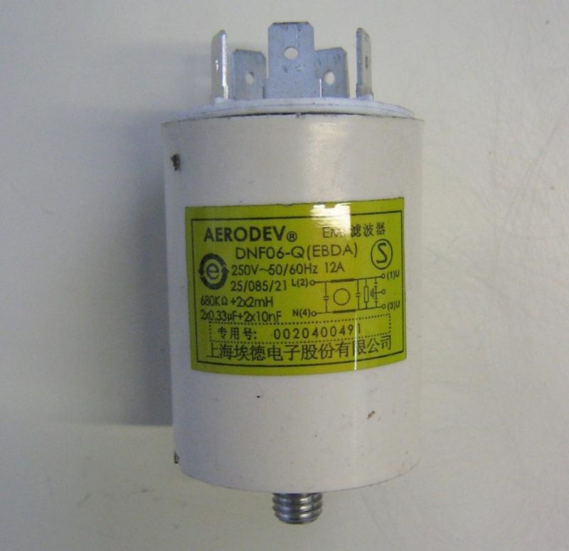 Condensatore lavatrice Haier HMS1000TVE cod NF06-Q (EBDA)