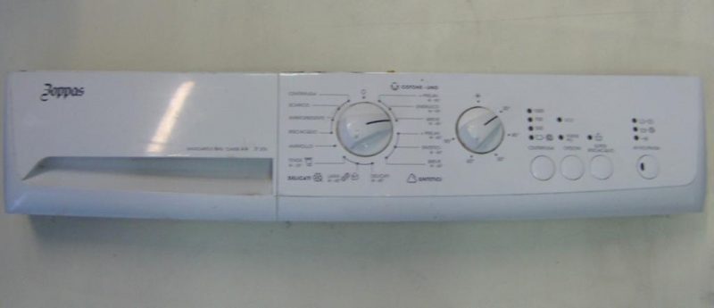 FRONTALE PER LAVATRICE ZOPPAS ZF206   COMPLETO DI SCHEDA COMANDI
