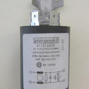 Condensatore lavatrice Indesit WA6 cod 411312433