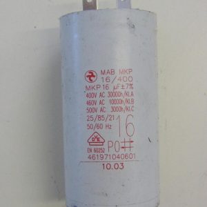 0237 -- 000 (252) Condensatore lavatrice Whirlpool AWM 5500 cod 461971040601