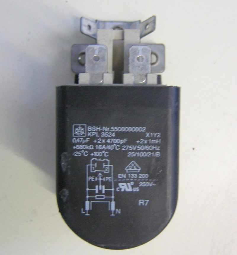 Condensatore lavatrice Siemens WXL751 cod 5500000002