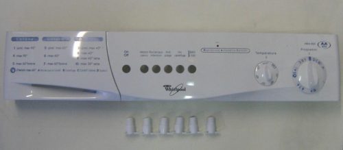 0330 -- 000 (351) FRONTALE PER LAVATRICE Whirlpool AWM 800 SOLO PLASTICA