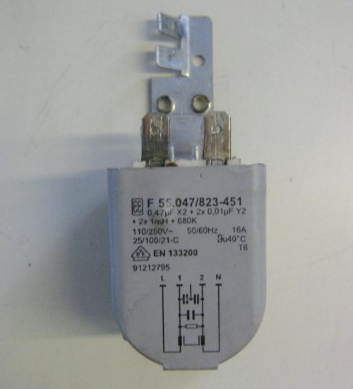 Condensatore lavatrice Candy CM2 106-01 cod F 55.047/823-451