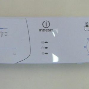 0461 -- 000 (482) FRONTALE PER LAVATRICE INDESIT WIN600 COMPLETO DI SCHEDA COMANDI