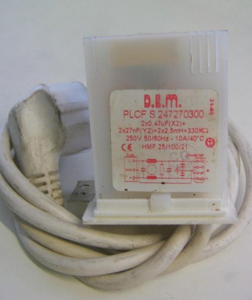 Condensatore lavatrice Ariston AVL109 cod PLCFS247270300