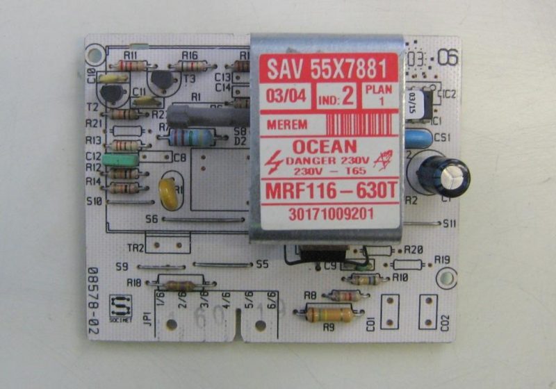 Scheda main lavatrice Ocean WSP266A cod 30171009101