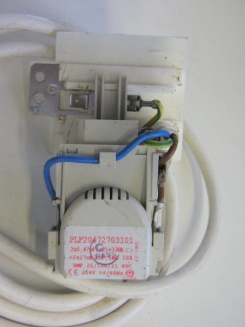 Condensatore lavatrice Ariston AQSL 109 cod PLF20472703101