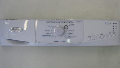 0494 -- 000 (515) FRONTALE PER LAVATRICE Whirlpool AWM7080 COMPLETO DI SCHEDA COMANDI 461971083602