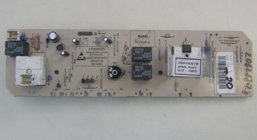 0529 -- 000 (549) Scheda main lavatrice MegaWhite WW400 cod 20626878