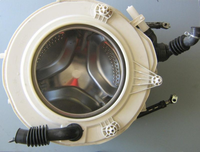 GRUPPO VASCA COMPLETO PER LAVATRICE INDESIT WINV80 5 Kg 800 giri