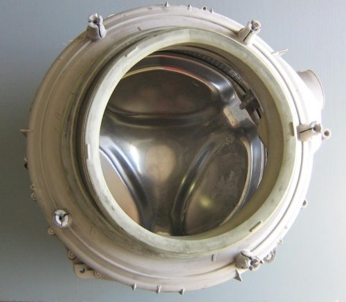 GRUPPO VASCA COMPLETO PER LAVATRICE ZOPPAS PO655B  CON GUARNIZIONE