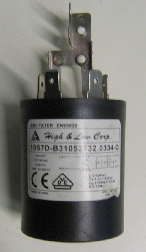 0589 -- 000 (609) Condensatore lavatrice Hoover DYNS6104DZ cod 10S7D-B31052732.0334-Q