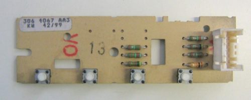 Scheda comandi lavatrice Siemens SIWAMAT 8060 cod 306 4067 AA3