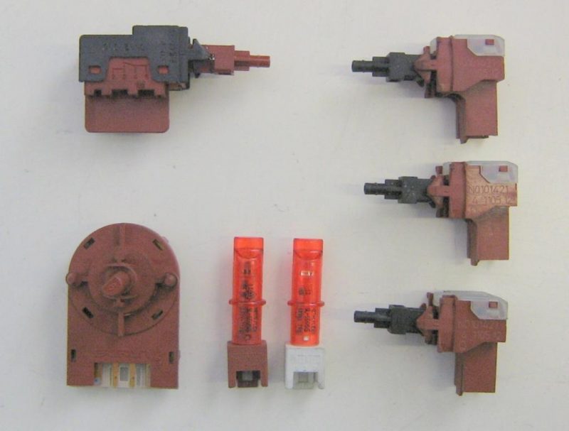 Selettori lavatrice Indesit WI122 cod