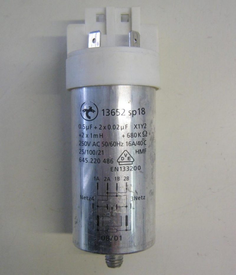 Condensatore lavatrice Aeg LV1050 cod 645.220 486