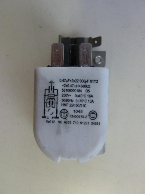 Condensatore lavatrice Ignis LOE1077 cod 461971091291