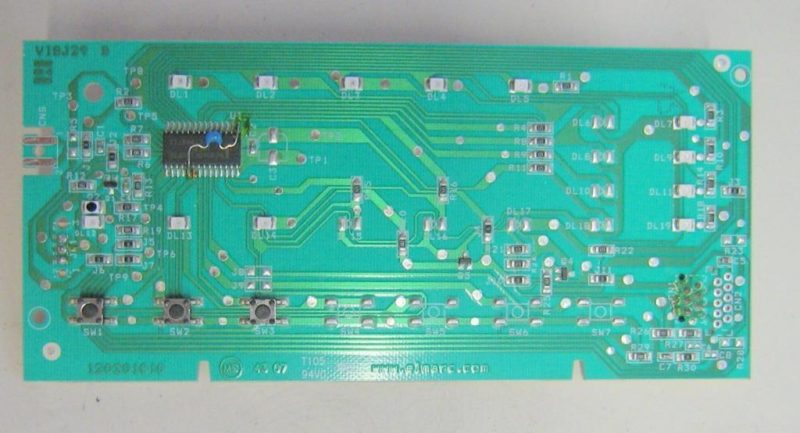 Scheda comandi lavatrice Hoover HVP16 cod VISJ29J