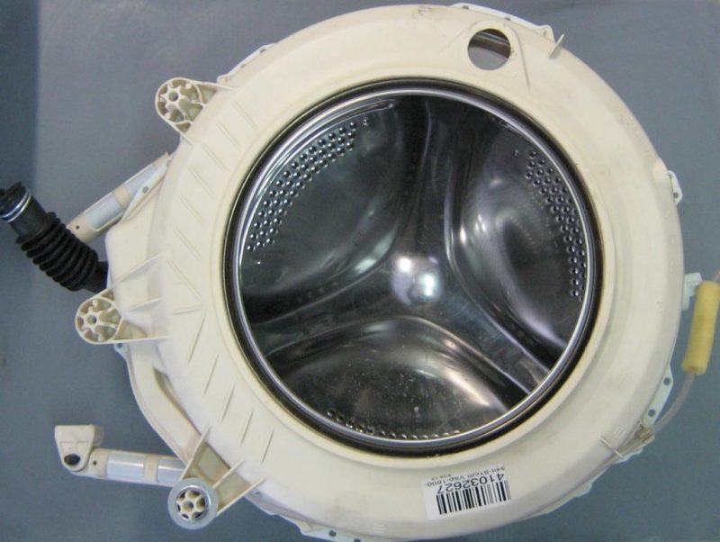 0791 -- 000 (811) GRUPPO VASCA COMPLETO PER LAVATRICE HOOVER DST 8166P 8 Kg 1600 giri