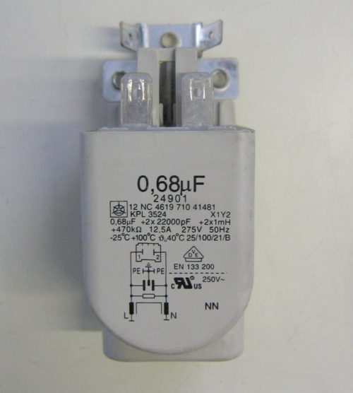 Condensatore lavatrice Rex RWT10420W cod 461971041481