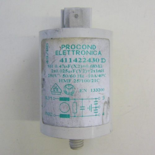 Condensatore lavatrice Rex R60A cod 411422430D