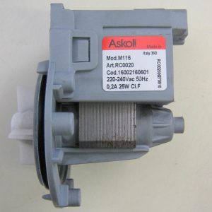 Pompa lavatrice Indesit WISL86 cod 16002160601