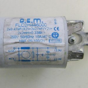 Condensatore lavatrice Candy CBD80 cod FLC2H44600