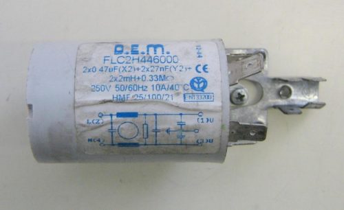 Condensatore lavatrice Candy CBD80 cod FLC2H44600