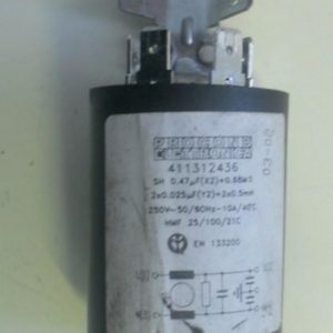 Condensatore lavatrice Ariston ATD104 cod 411312436