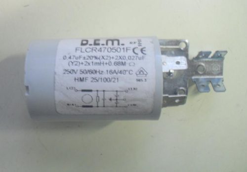 Condensatore lavatrice Sangiorgio SGFT1000 cod FLCR470501F