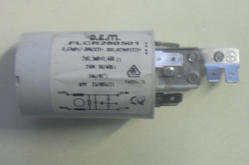 Condensatore lavatrice Smeg cod FLCR280501