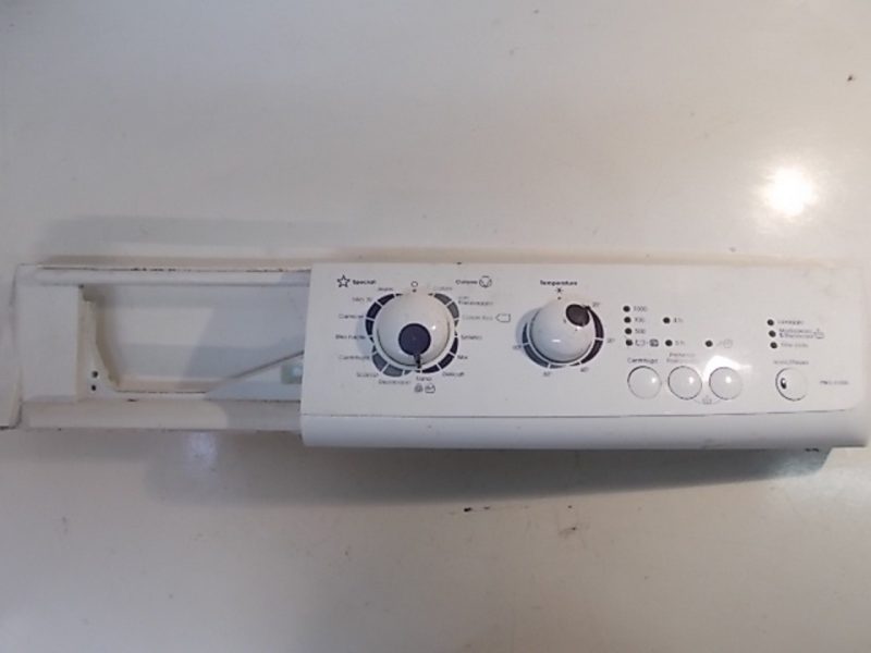 10165 -- 000 (10270) FRONTALE LAVATRICE ZOPPAS PWG61050 COMPLETO DI SCHEDA COMANDI COD: 132731505