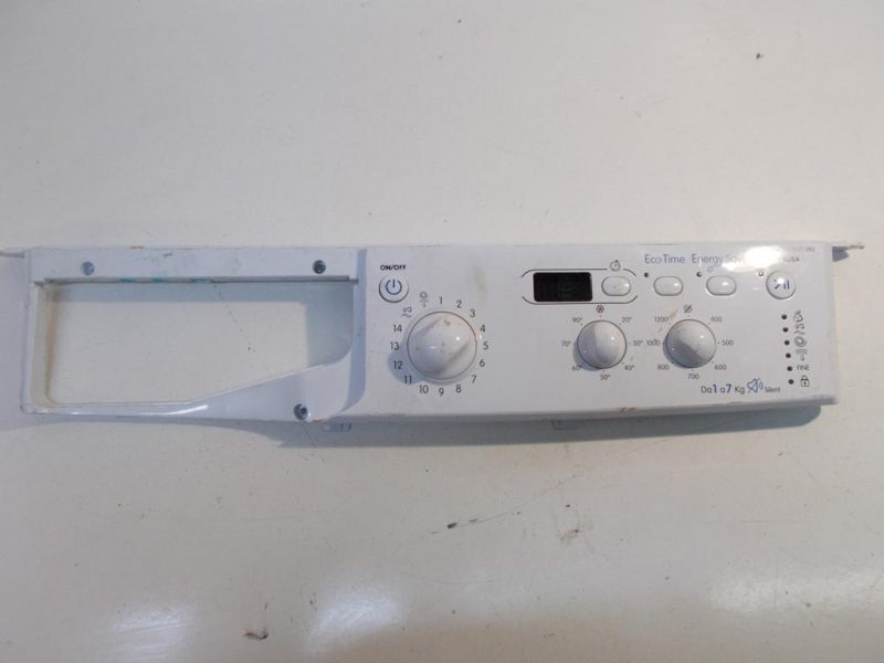 FRONTALE INDESIT IWD71282 COMPLETO DI SCHEDA COMANDI COD:16200284400
