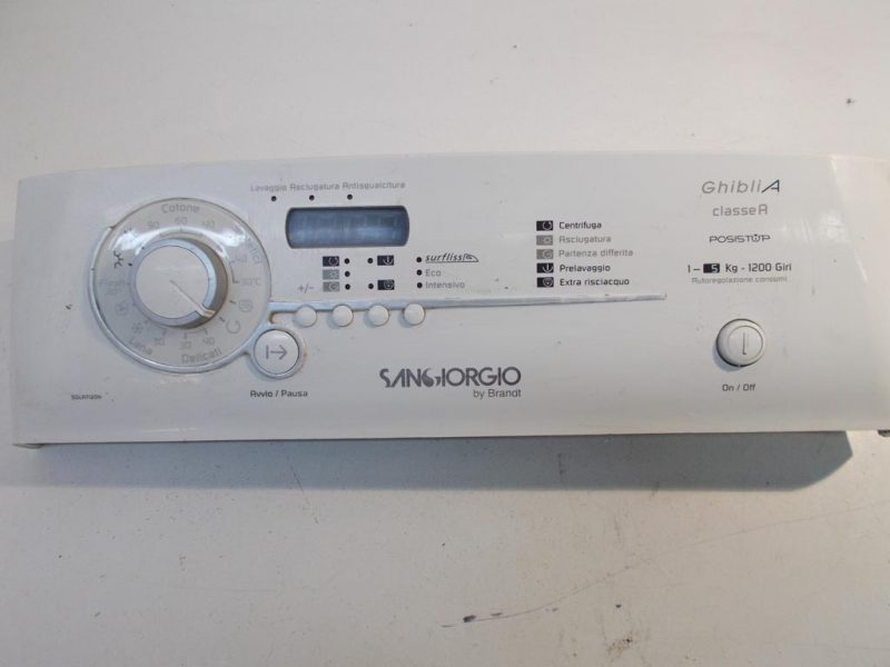 FRONTALE SANGIORGIO SGLA7120N COMPLETO DI SCHEDA COMANDI COD: 57X2241