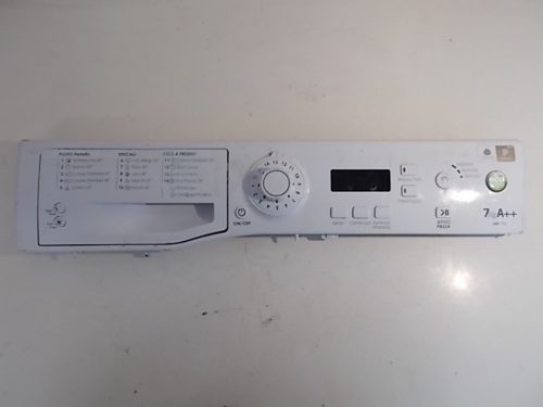 FRONTALE HOTPOINT ARISTON WMF 702 
COMPLETO DI SCHEDA COMANDI COD: 16200282600