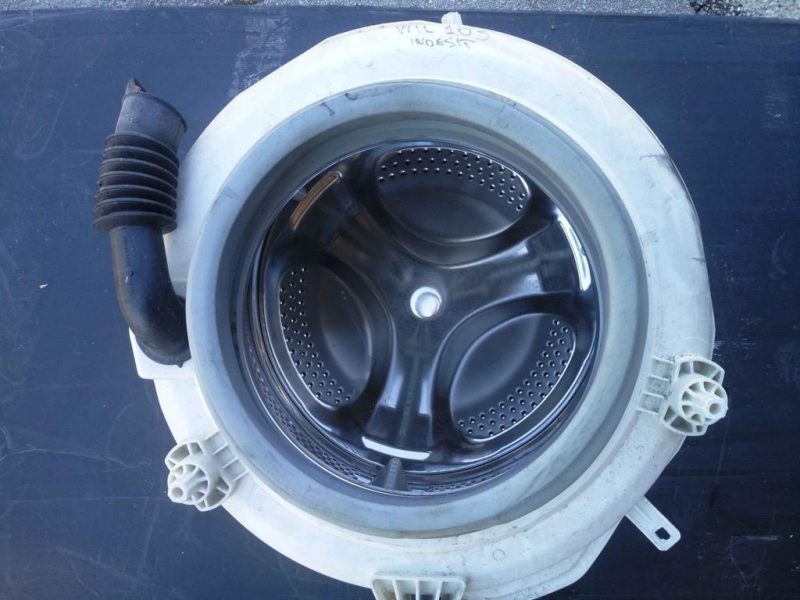 10198 -- 000 (10314) GRUPPO VASCA COMPLETO PER LAVATRICE INDESIT WIL 103