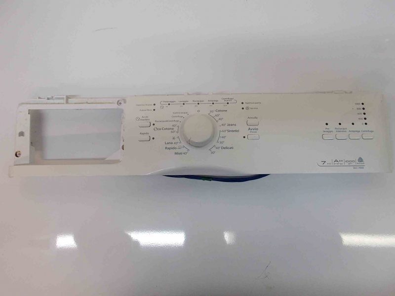 Frontale lavatrice Whirlpool DCL-7000 completo di scheda comandi