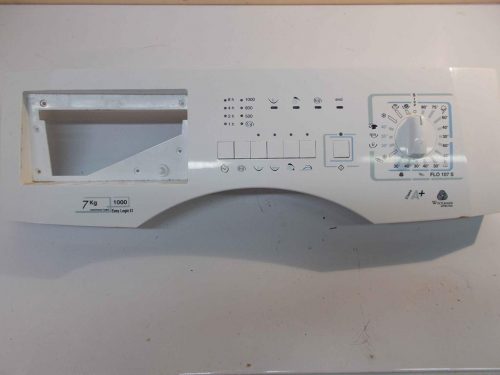 10334 -- 000 (10489) FRONTALE PER LAVATRICE ARDO FLO 107 S COMPLETO DI SCHEDA COMANDI COD: 502056701