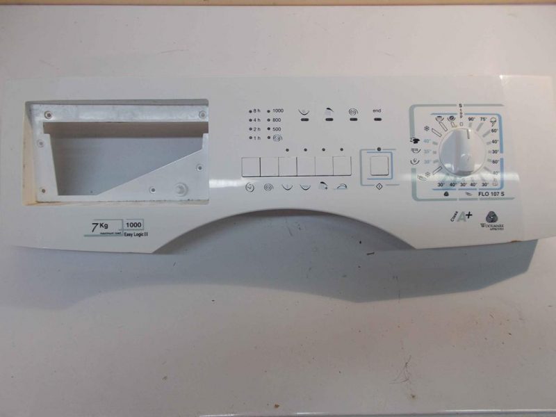 FRONTALE PER LAVATRICE ARDO FLO 107 S COMPLETO DI SCHEDA COMANDI COD: 502056701