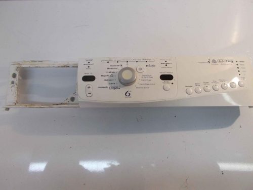 10338 -- 000 (10493) FRONTALE PER LAVATRICE WHIRLPOOL AWO 8127 COMPLETO DI SCHEDA COMANDI COD: