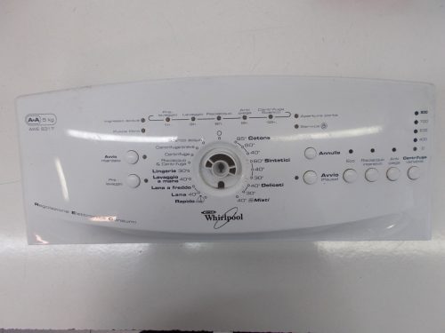 frontale    lavatrice whirlpool awe 6317 completo di scheda 461971403791-01