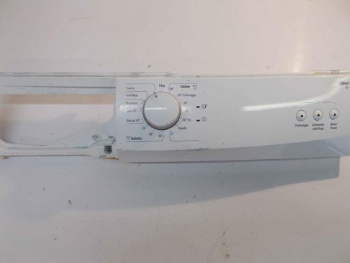 10457 -- 000 (10631) FRONTALE PER LAVATRICE SMEG LBW65E COMPLETO DI SCHEDA COD: 723697-01